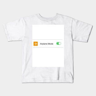 Airplane Mode Kids T-Shirt